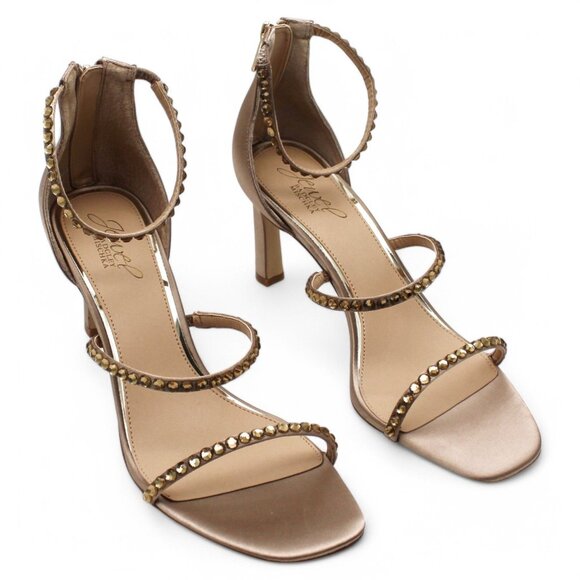 Jewel Badgley Mischka Ellis Women S Evening Sandals - Picture 1 of 7